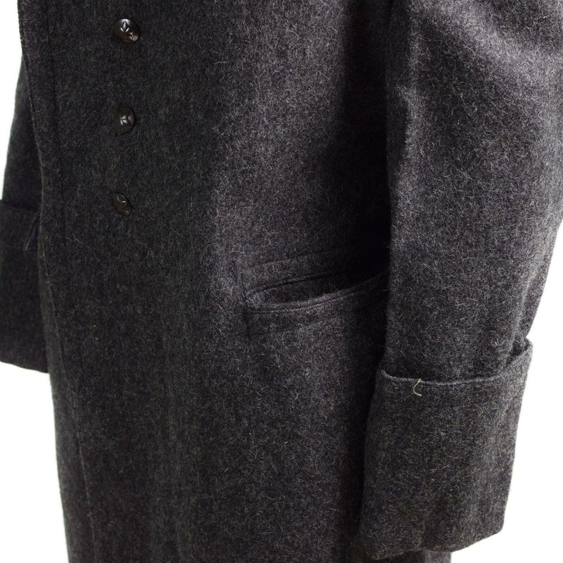 genuine Military Heavy Wool Overcoat