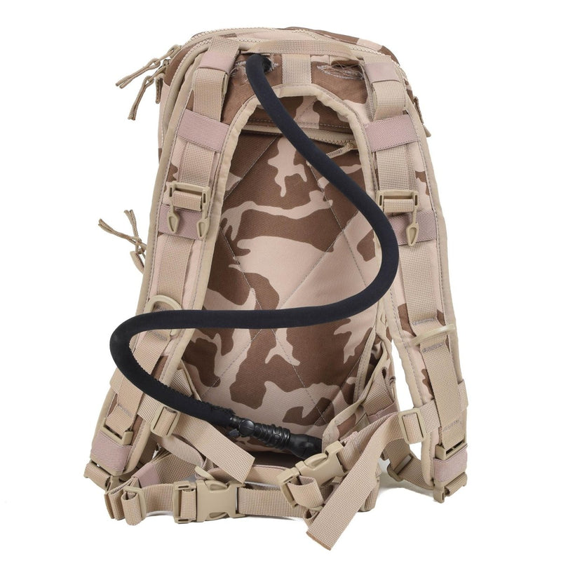 Genuine Czech Military Hydration backpack system CZ95 desert camouflage 3 liters plastic buckles water bag
