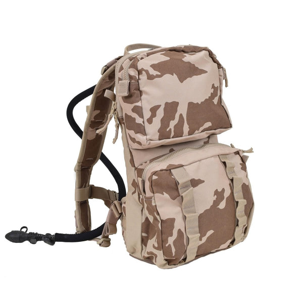 Hydration backpack original Czech military hydration pack system CZ95 desert camo 3L carrying top handle quick-release
