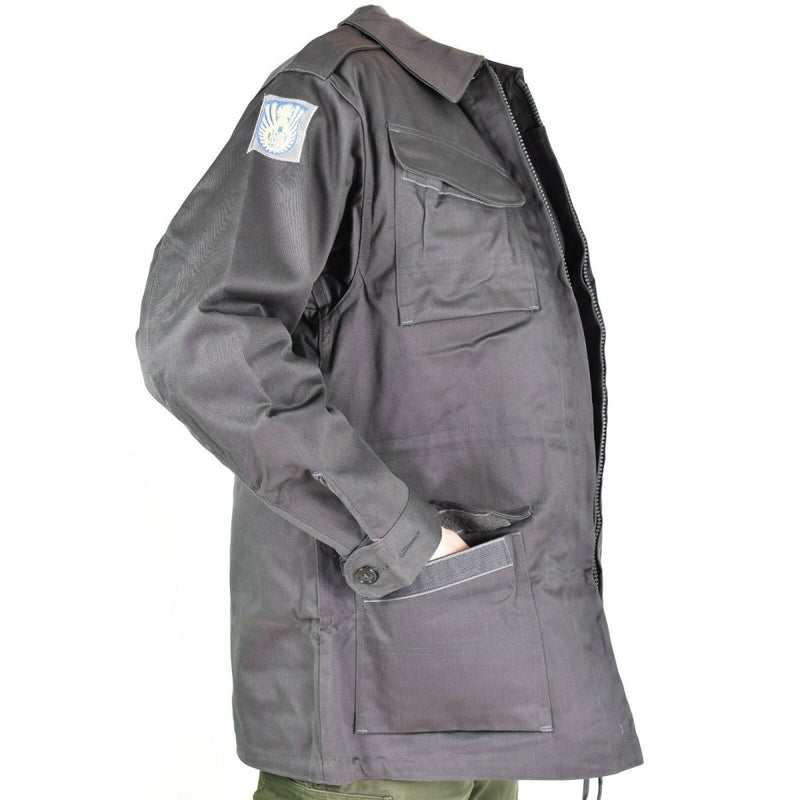 Genuine Danish army combat jacket M71 Denmark military grey field surplus