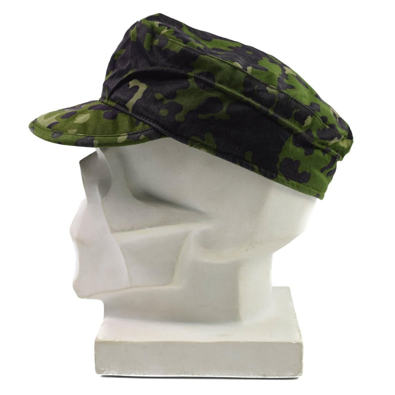 Genuine Danish Army field cap Military M84 fecktarn Camo jungle summer hat