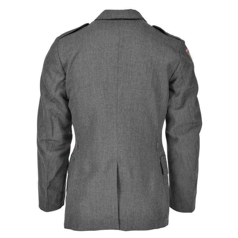 Uniform original Danish military uniform jacket gray dress officer Danish wool blend