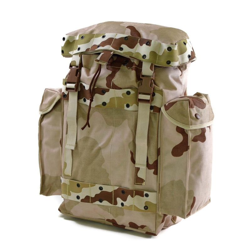Original Dutch military rucksack backpack DPM desert camouflage combat 35L padded waterproof ACW quick release buckles