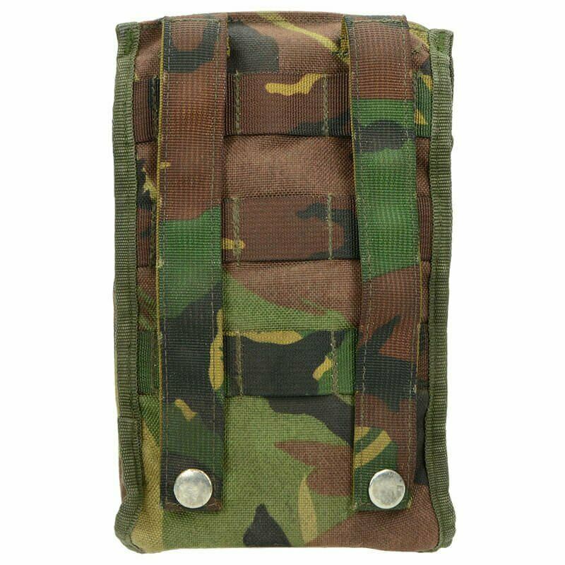 Original Dutch military set canteen pouch and stainless steel cup MOLLE pouch lightweight durable vintage