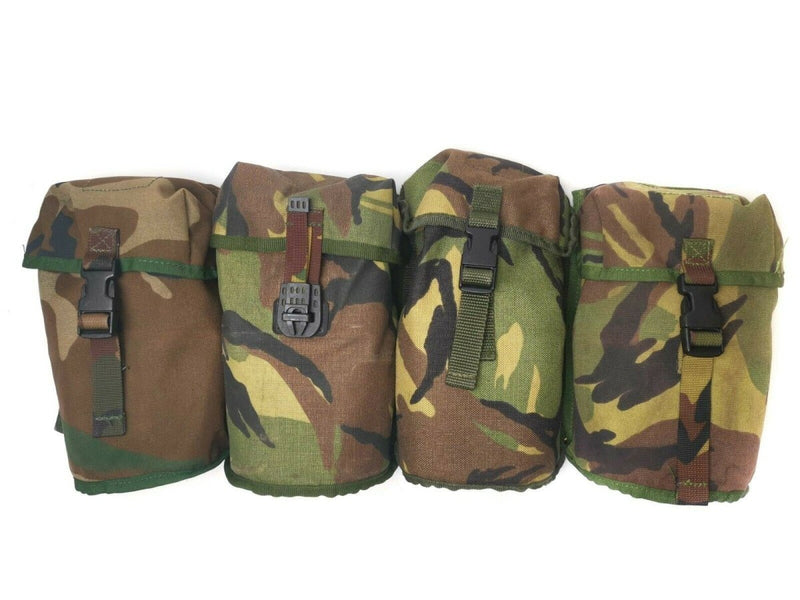 Original Dutch military set canteen pouch and steel cup MOLLE pouch lightweight durable vintage