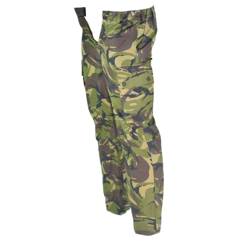 Original Dutch army combat pants woodland camo trousers cargo pockets workwear travel casual