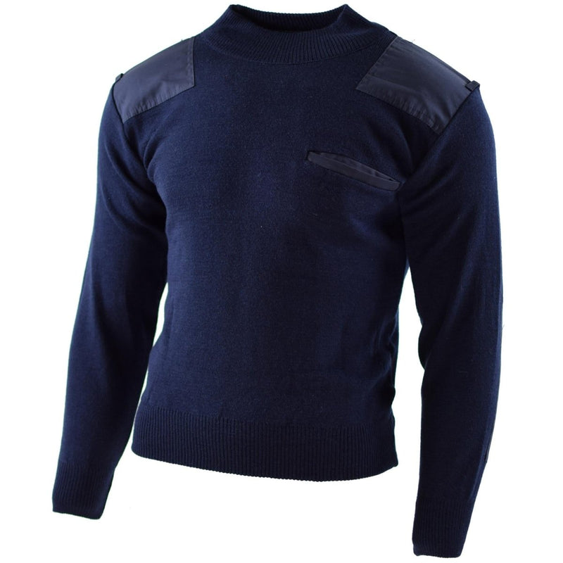 Sweater original Dutch military pullover round neck jumper