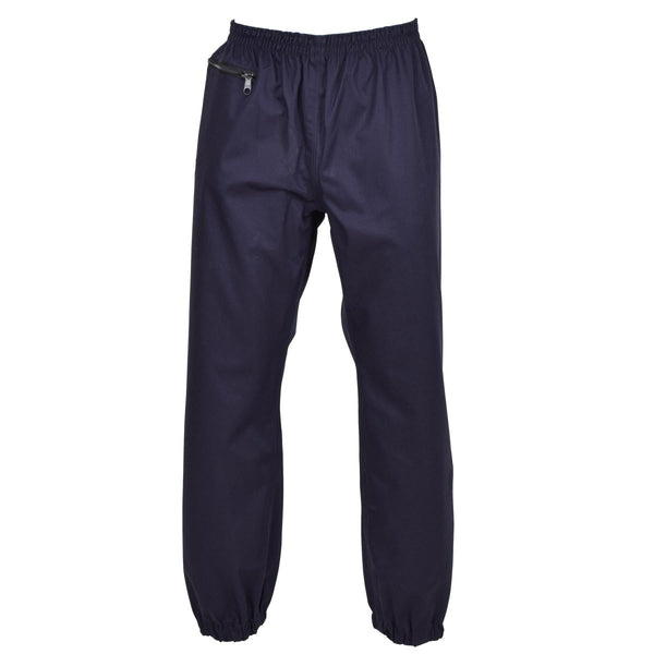Rain pants original Dutch military Gore-Tex waterproof outdoor trousers elasticated waist all seasons