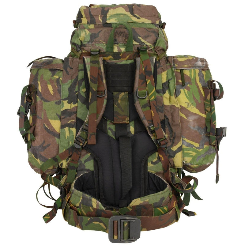 Backpack 60L original Dutch military DPM Bergen woodland camouflage combat tactical large rucksack