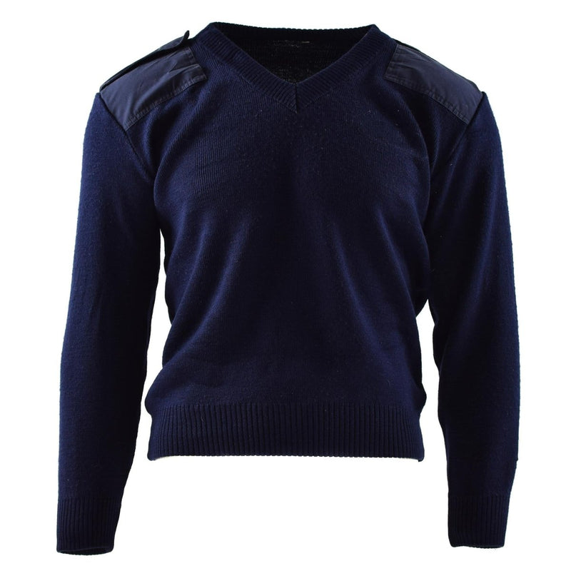 Netherlands military surplus sweater dark blue color