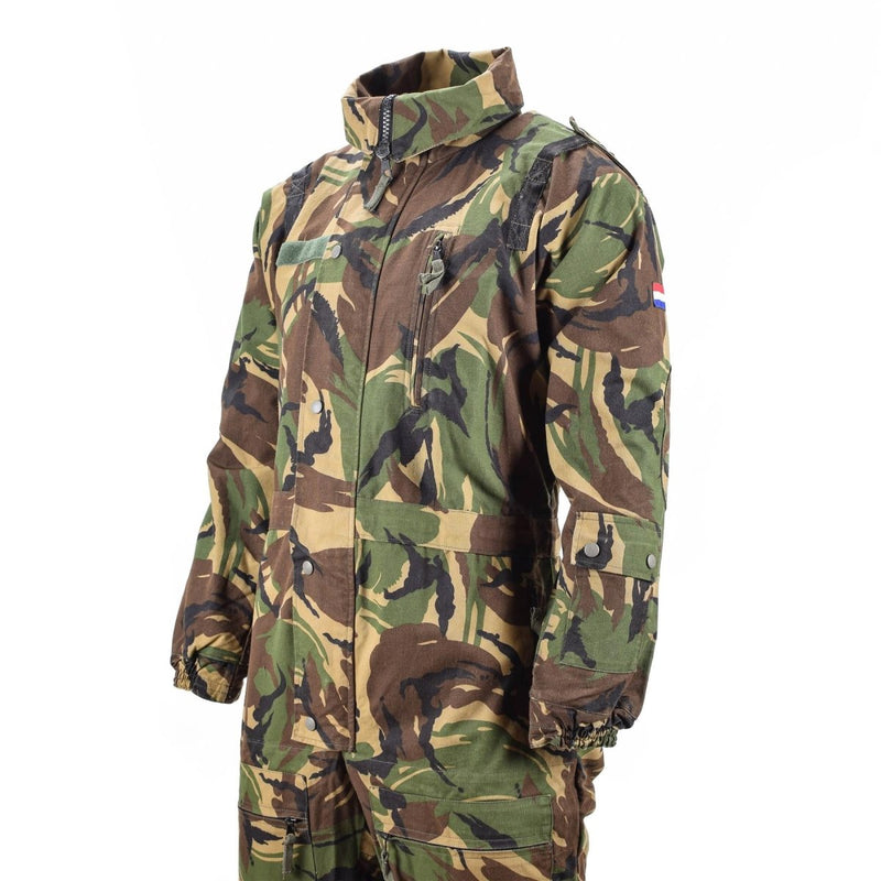military coverall woodland camouflage
