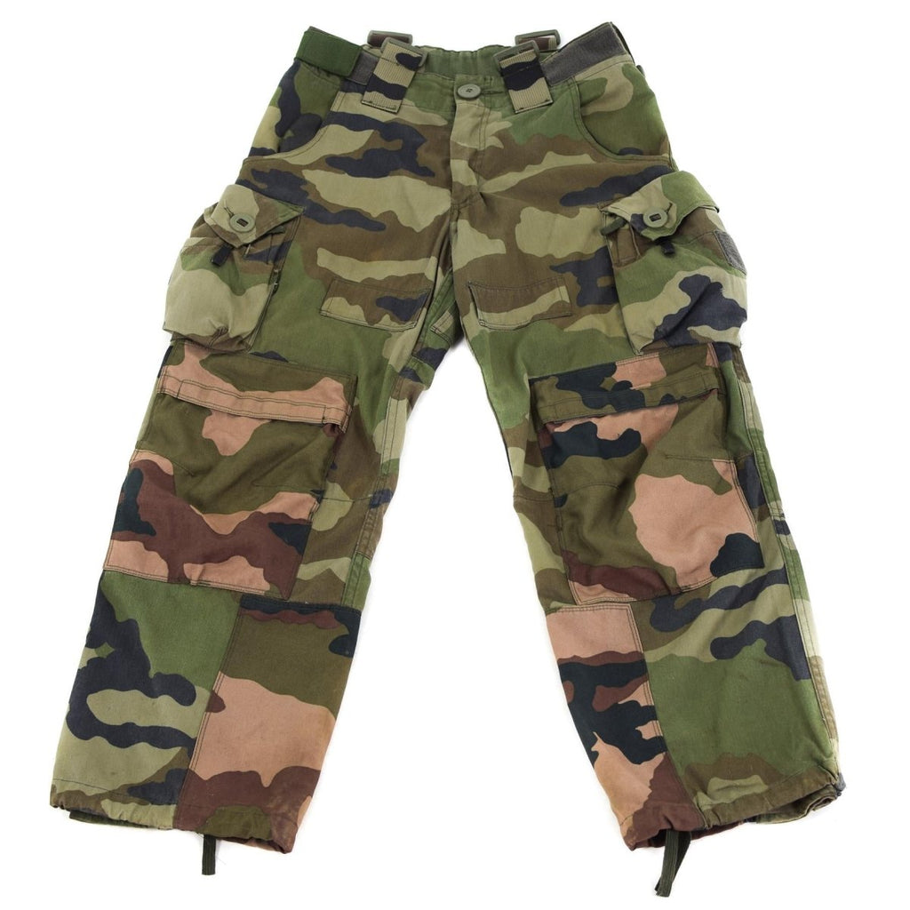 Military camo trousers Genuine French army combat pants CCE camouflage ...
