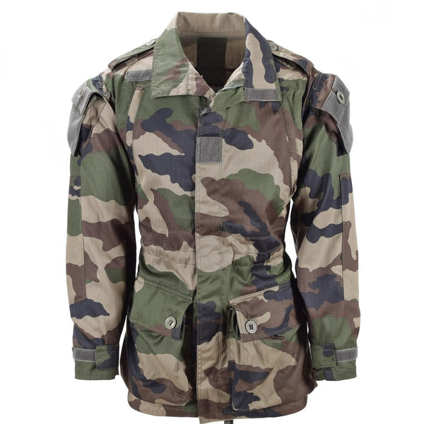 Parka Feline T4 combat French army parka ripstop CCE camo tropical chest side and arm pockets all seasons trousers