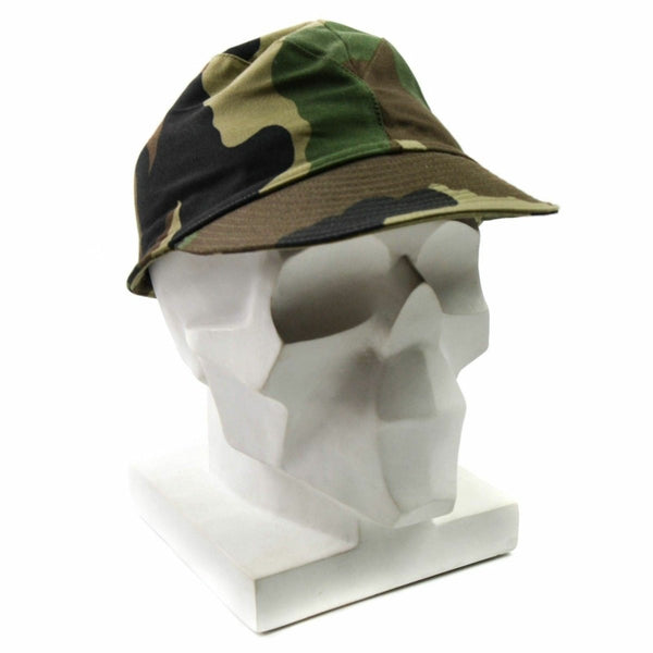 France army combat cap F1 field combat peaked cap camo summer season vintage 90s colorful reinforced visor cap