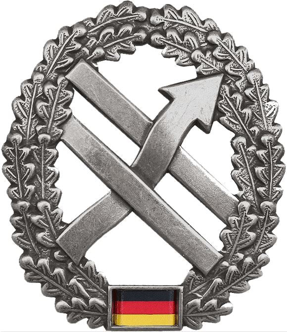 Genuine German Army Beret Badge Cockade Troop operational communication PSV