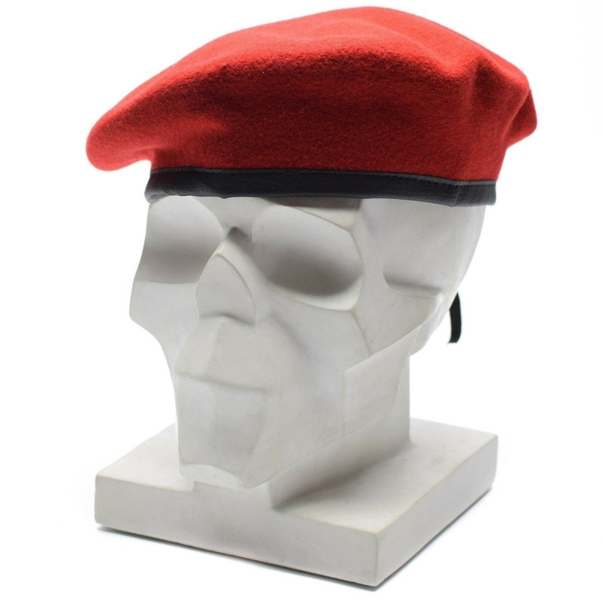 Red sales military cap