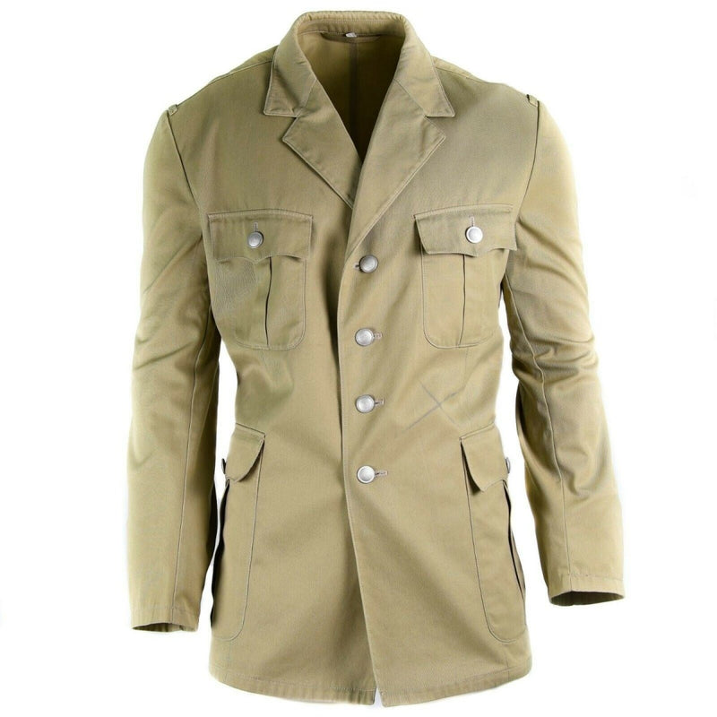 Original German army dress jacket tropical desert formal jacket elegant design all seasons khaki