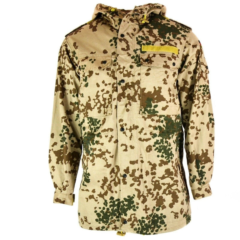 Army German field jacket desert camouflage tactical combat field survival parka