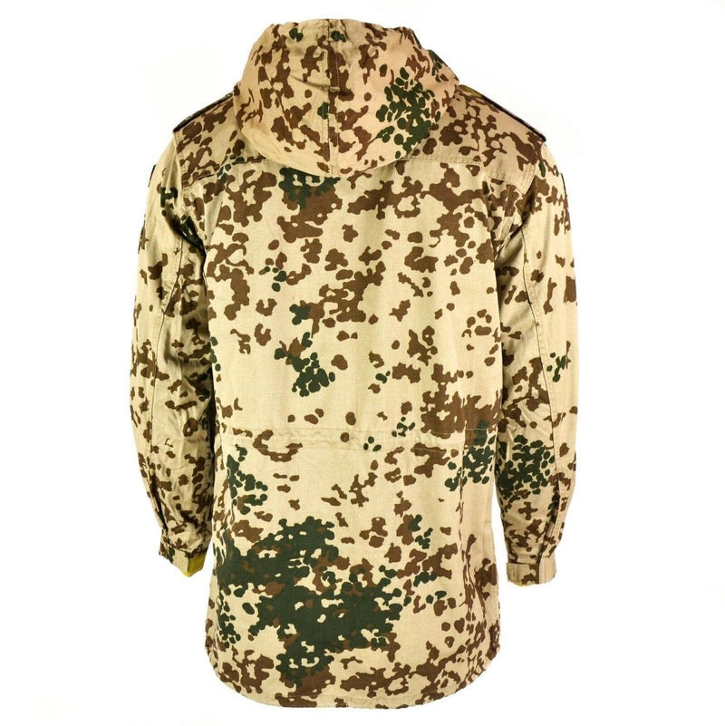 German army field jacket parka Army issue hooded Desert camouflage combat tropic tactical survival wear