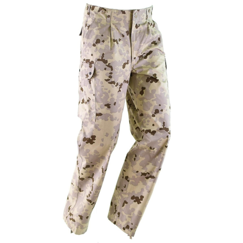 Original German army issue desert camo pants field combat trousers tropical