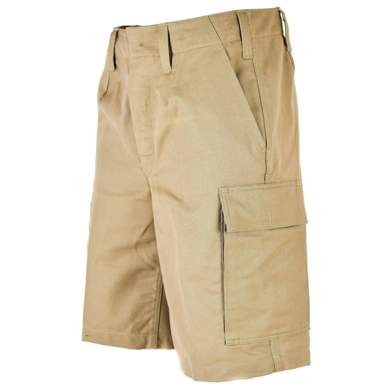 Summer cargo original German cargo shorts moleskin khaki cargo slash pockets army shorts