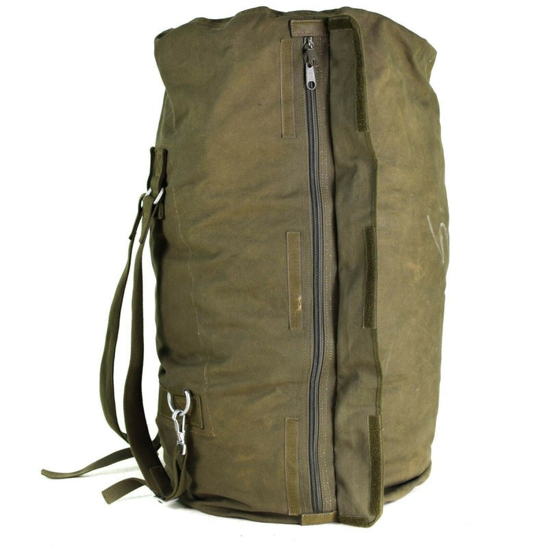 German army sea sack duffel shoulder bag  large Olive backpack