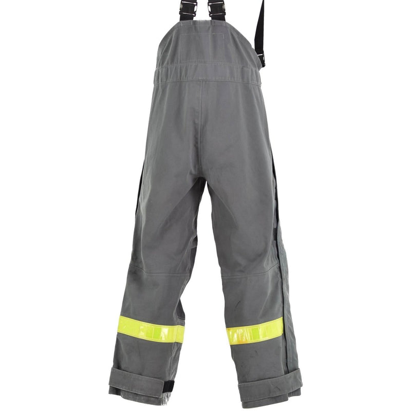 Work pants original German army gray protection pants heat resistant aramid bib and braces trousers outdoor workwear
