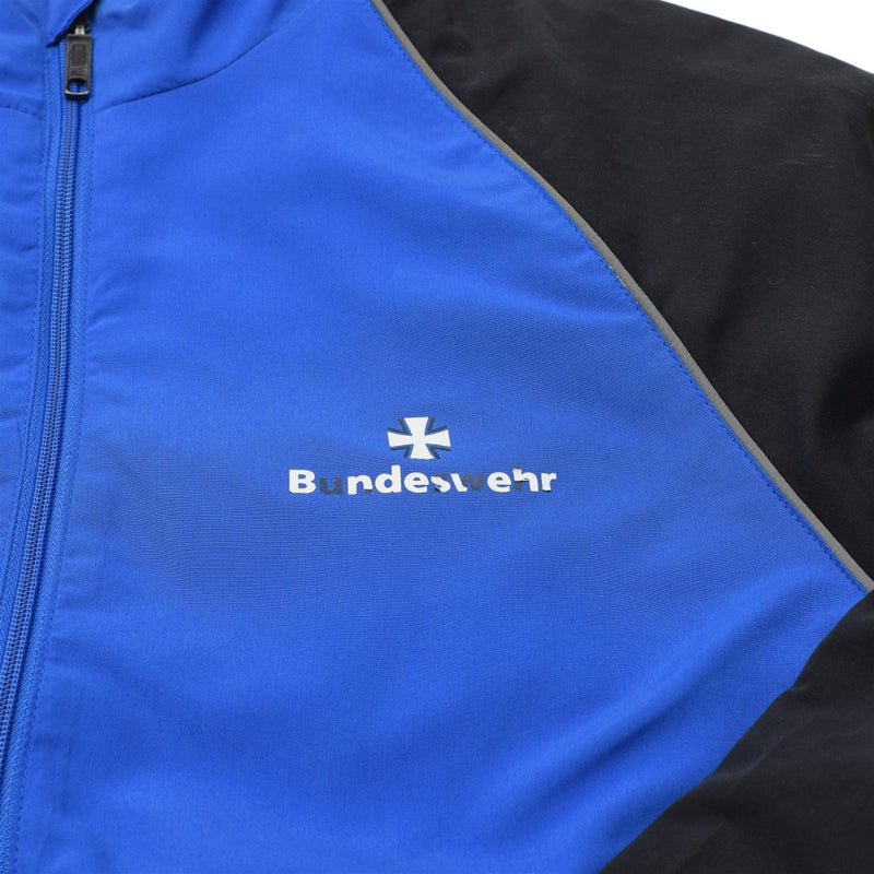 Bundeswehr jacket tracksuit shirts blue black yoga gym cross-fit football sportswear