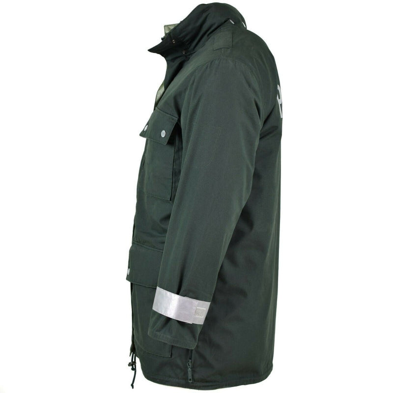 Police Gore-Tex German jacket green waterproof BGS parka Border Guard liner winter parka a
