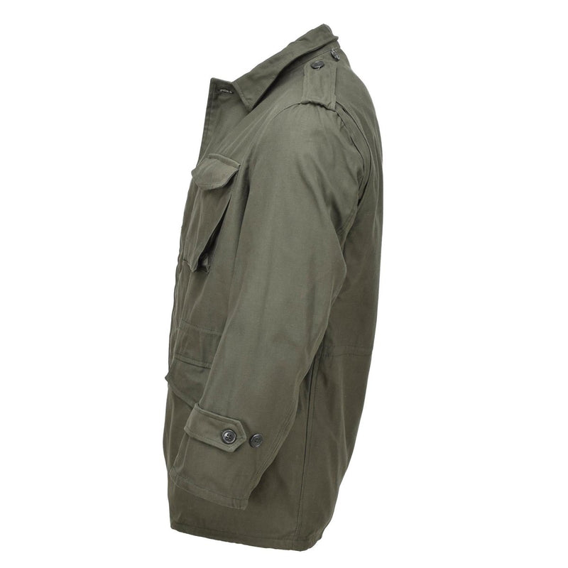 Greek military M65 field jacket US type olive army uniform surplus long sleeve vintage