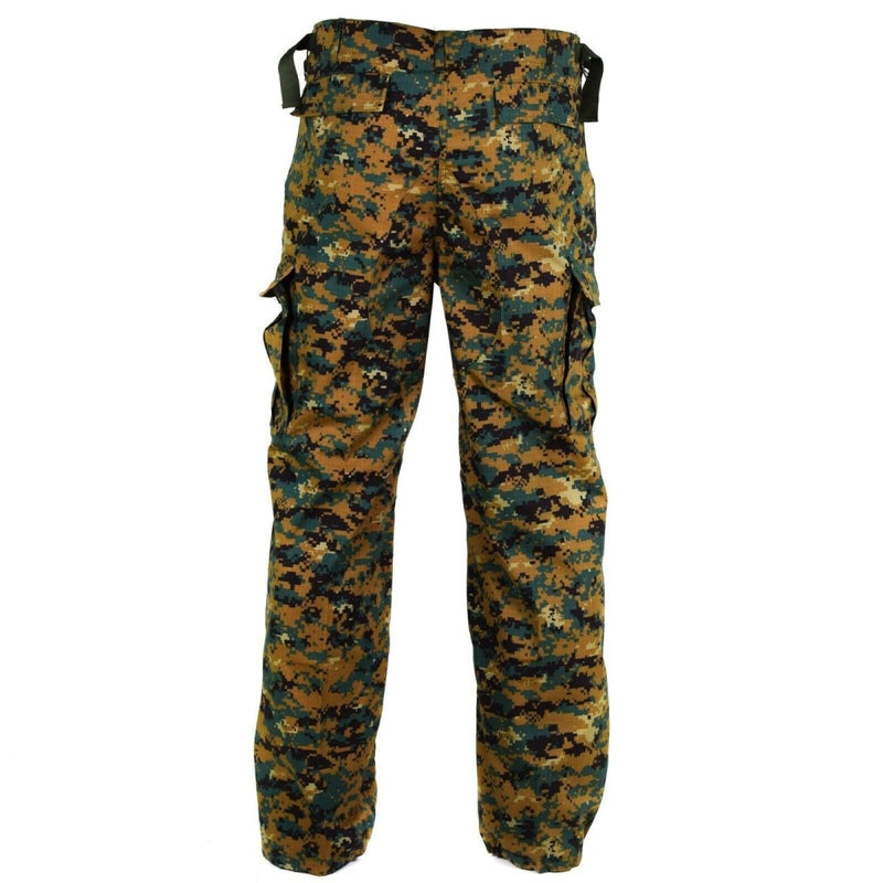 Guinee Bissau army pants RipStop digital savana camo military issue trousers