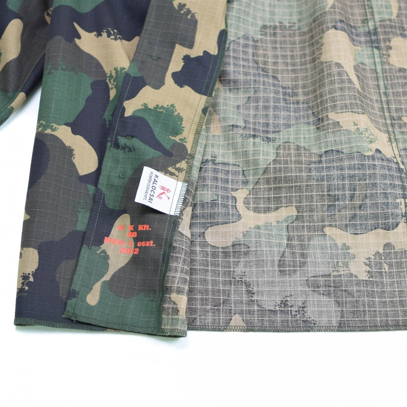 Hungarian army shirt m90 4 color camouflage long sleeve military jacket