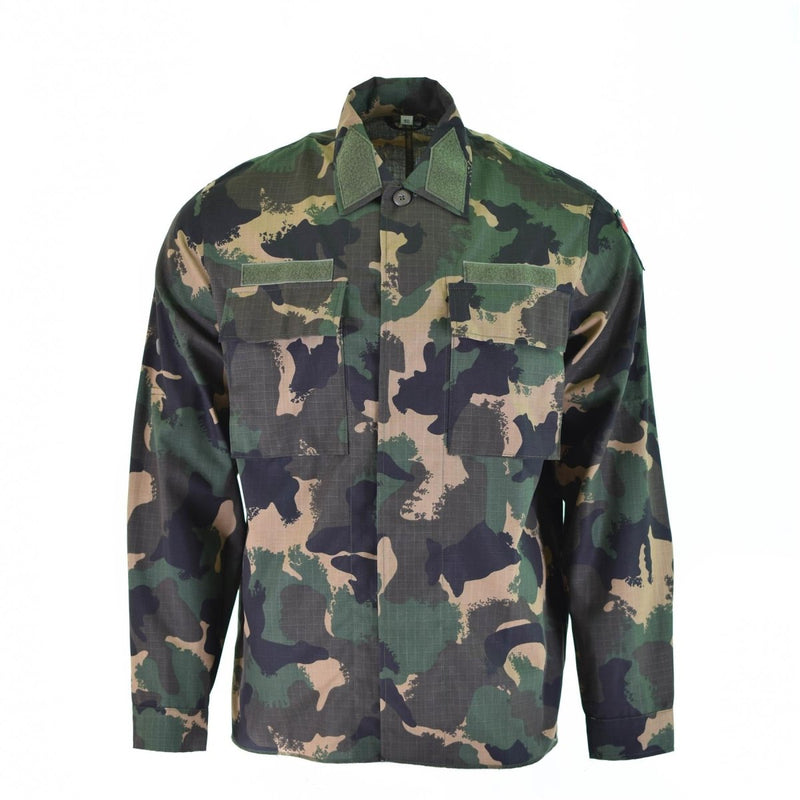 Hungarian army shirt m90 4 color camouflage long sleeve military