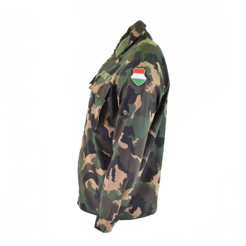 Hungarian military shirt M90 camouflage long sleeve spring combat jacket