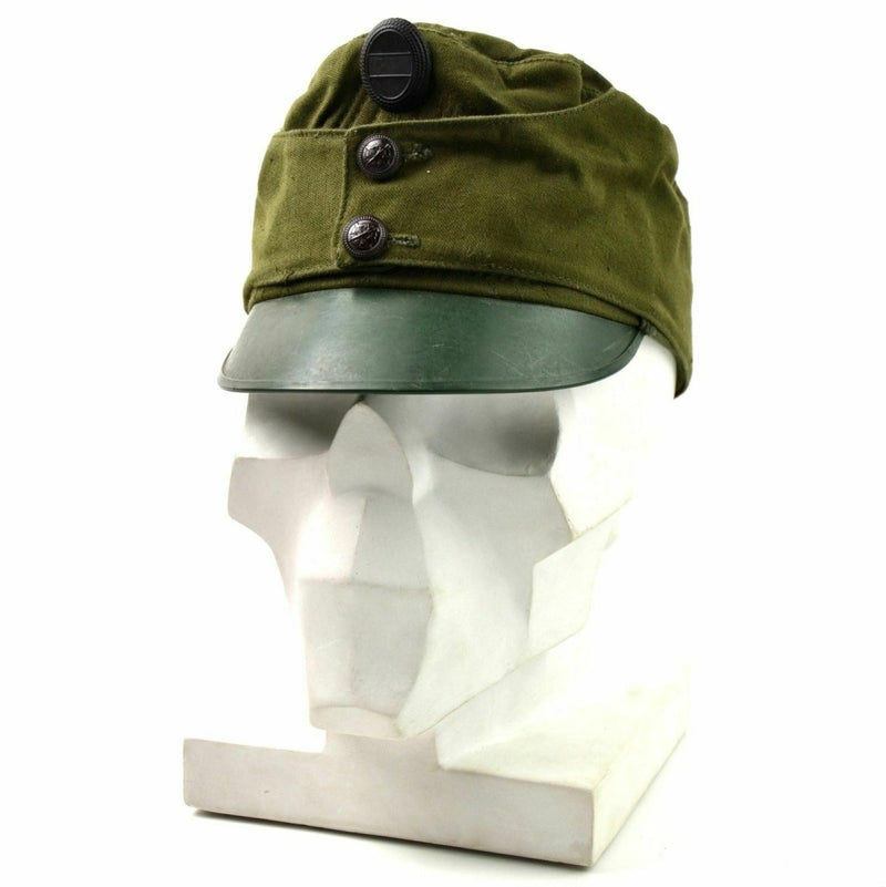 Visor cap original Hungarian army fatigue peaked cap