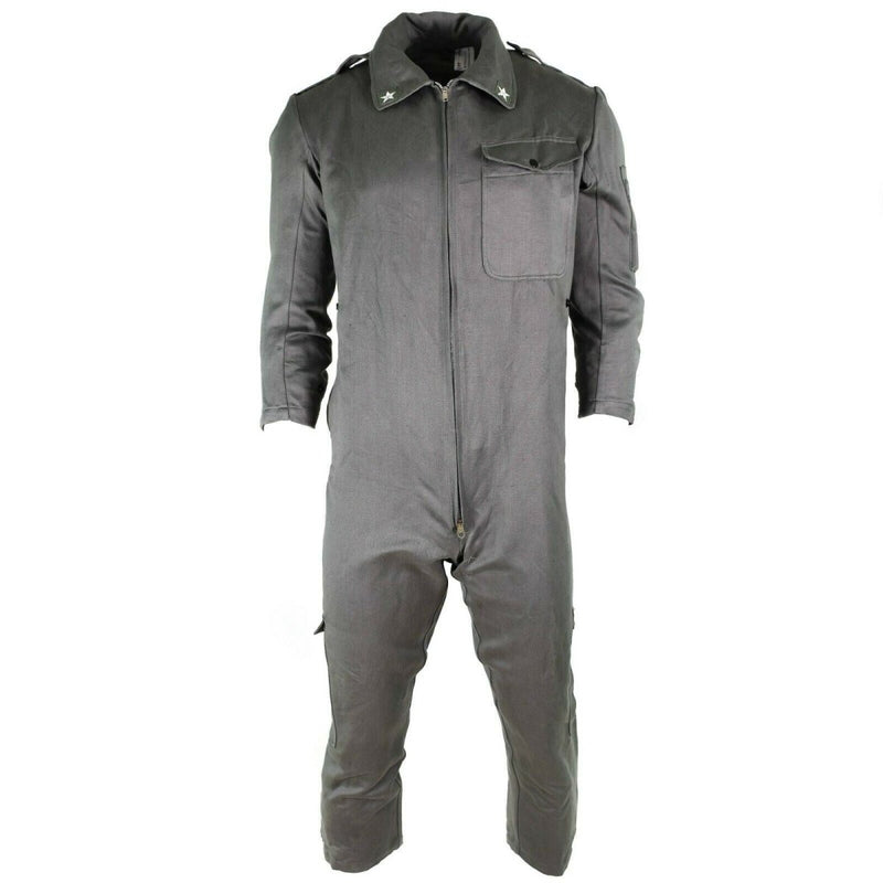 coverall suit military grey