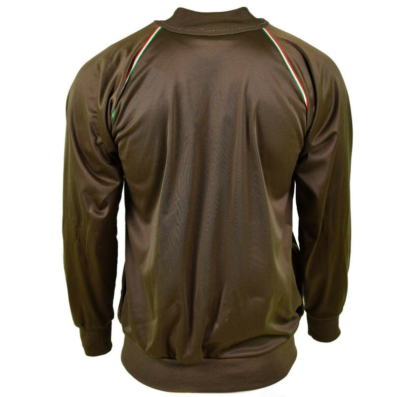 Training vintage original Italian military tracksuit top jacket sports all seasons breathable track jacket