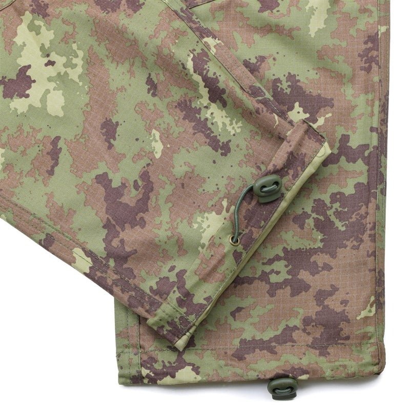 Cargo pants original Italian military combat fields troops ripstop BDE vegetato trousers workwear outdoor travel hiking