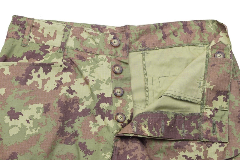 Cargo pants original Italian military combat fields troops ripstop BDE vegetato trousers hiking outodoor pants