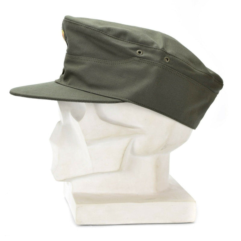 Genuine Original German army olive cap field tactical military hat men's visor cap