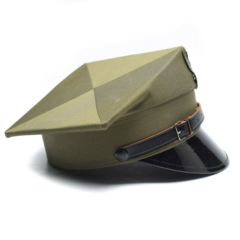 Polish military visor hat Poland army officer peaked cap Olive
