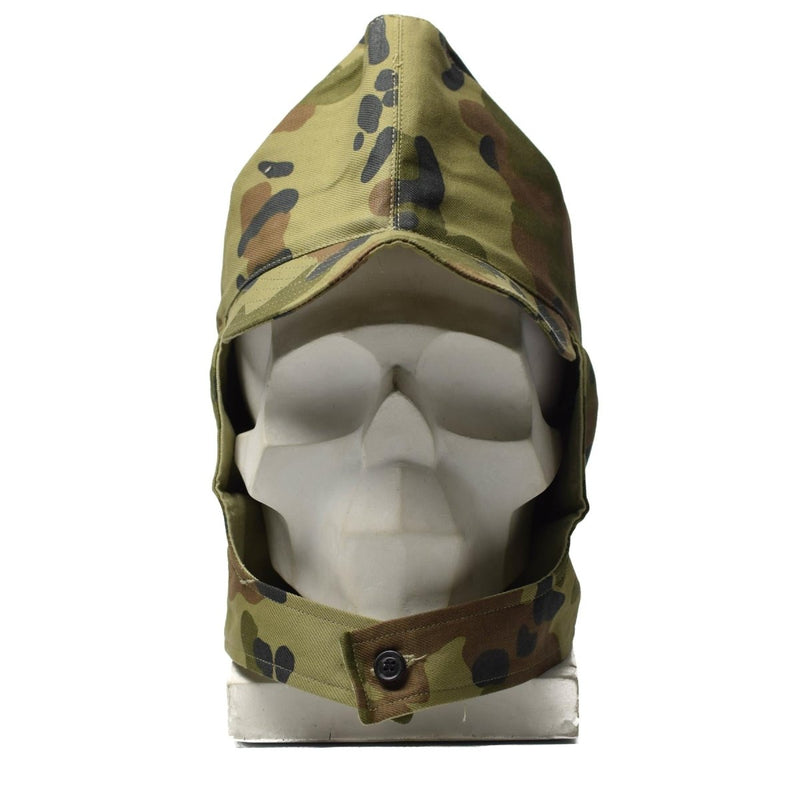 Romanian army field cap M93 combat BDU camouflage leaf military neck ear flaps visor hat