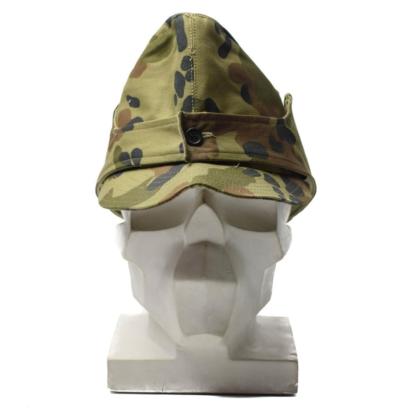Romanian army field cap M93 combat BDU camouflage leaf military summer formal visor cap