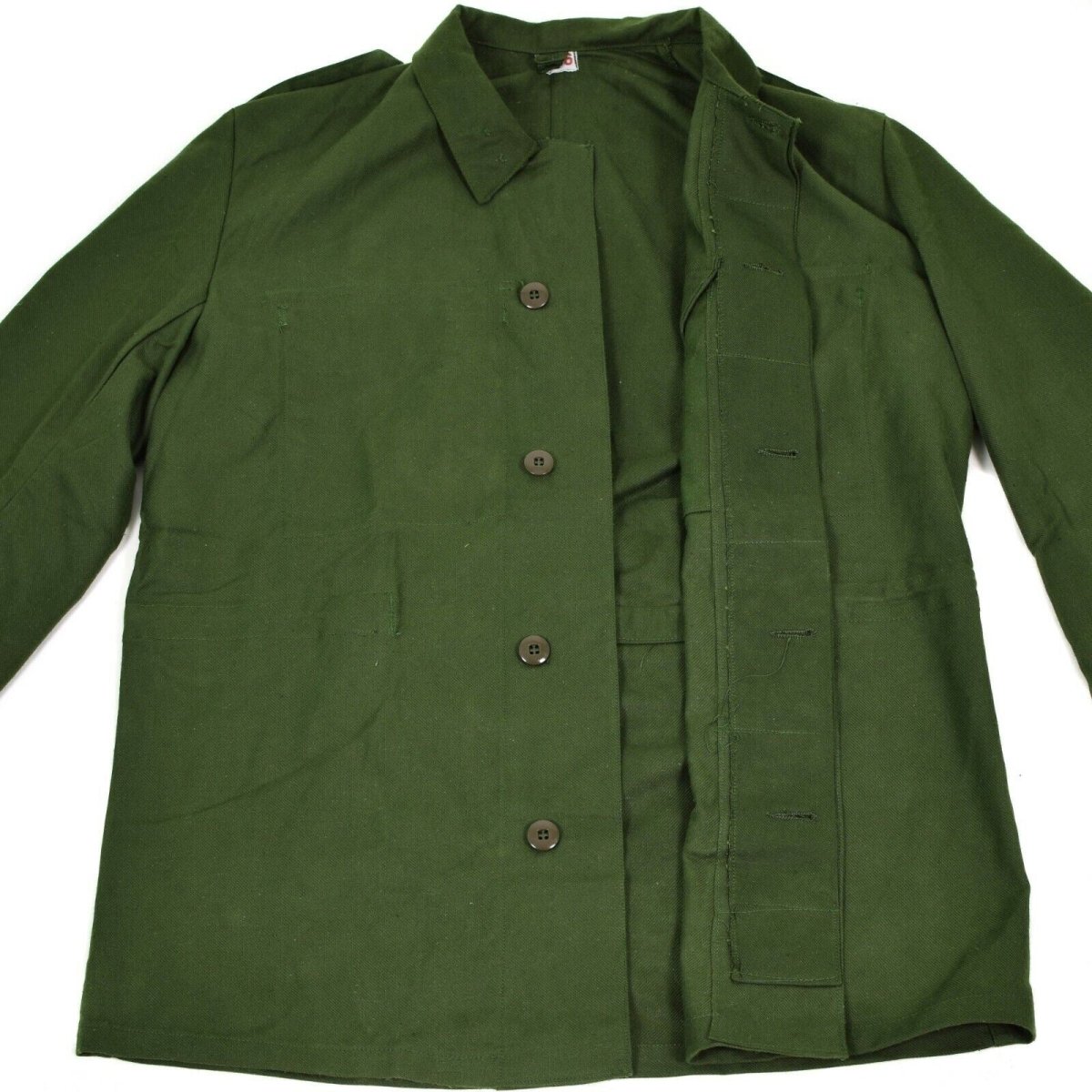 Swedish army field jacket genuine green tactical combat