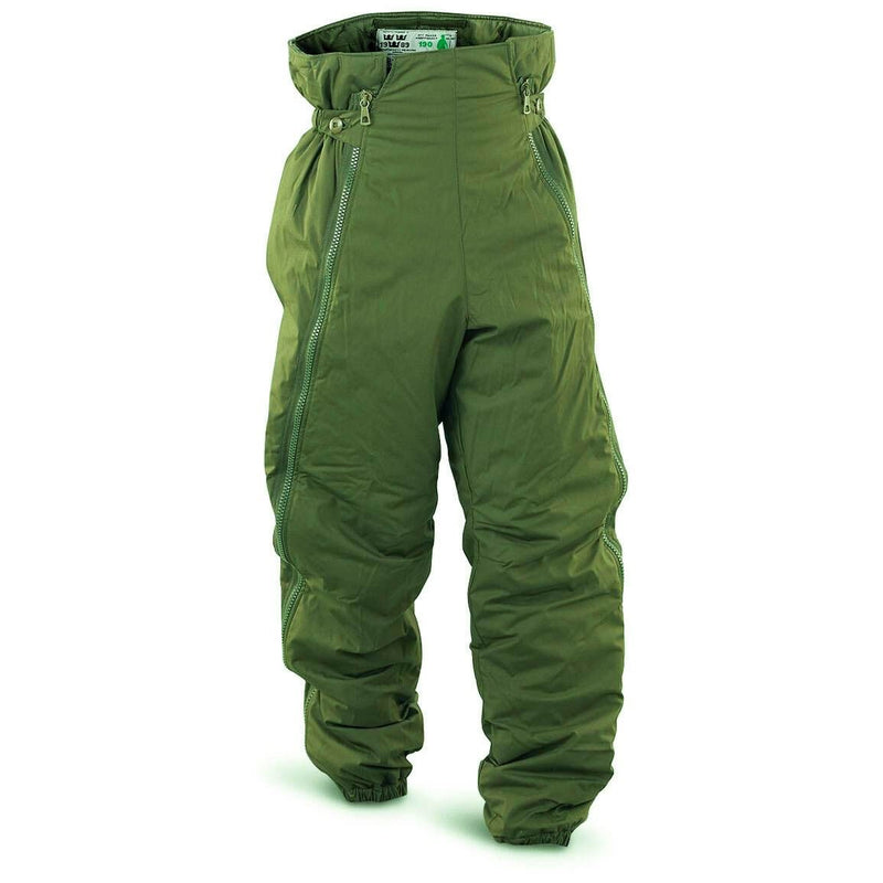 Swedish army pants insulated M90 green Thermal trousers vintage cold weather