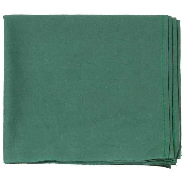 Swedish military 90x80cm surgical drape green cotton first vintage one size aid scarf blended fabric