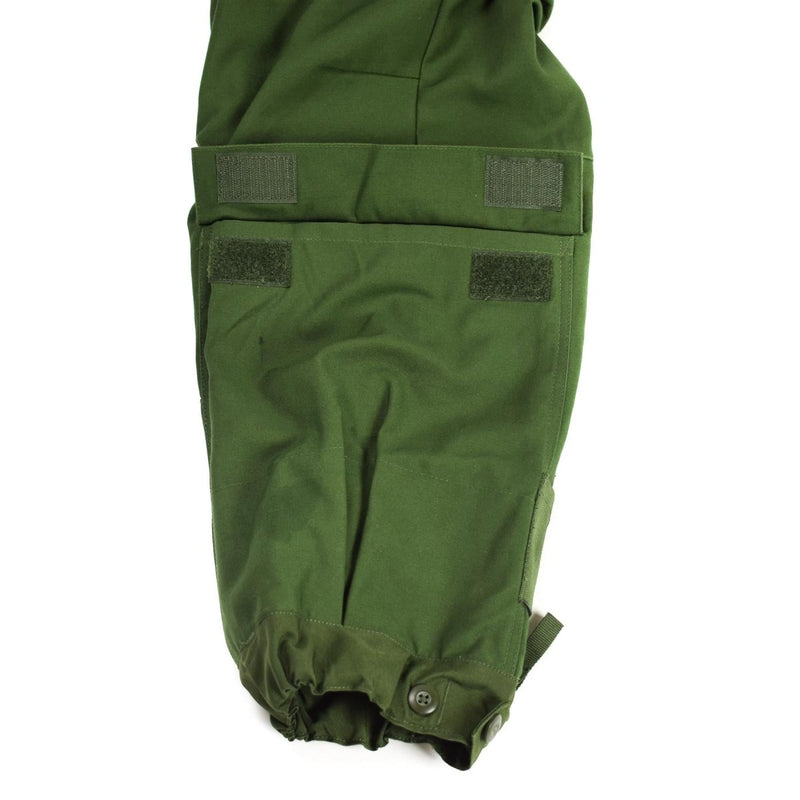 Tanker original Swedish thermal winter pants M90 olive BDU zipped bottoms