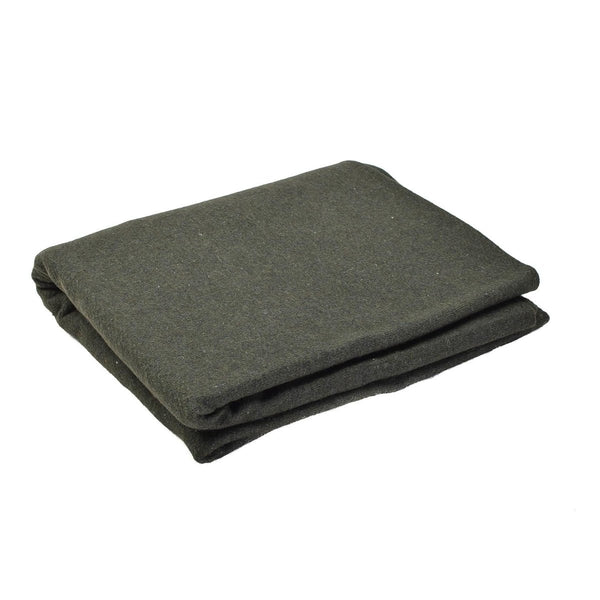 U.S. Army blanket woolen military green vintage bed covering sheet 150x200cm size