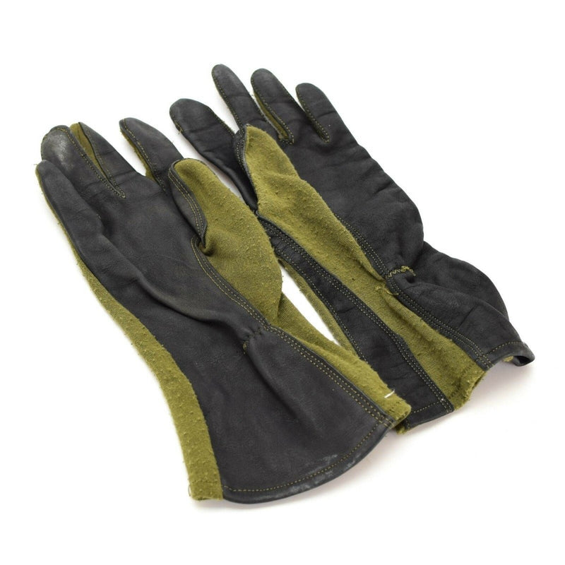 US army combat gloves leather aramid fibre Air force military Nomex OD