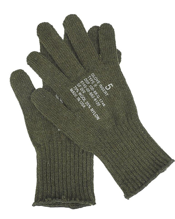 Liner original U.S military gloves insert wool lining warmers winter unisex adults